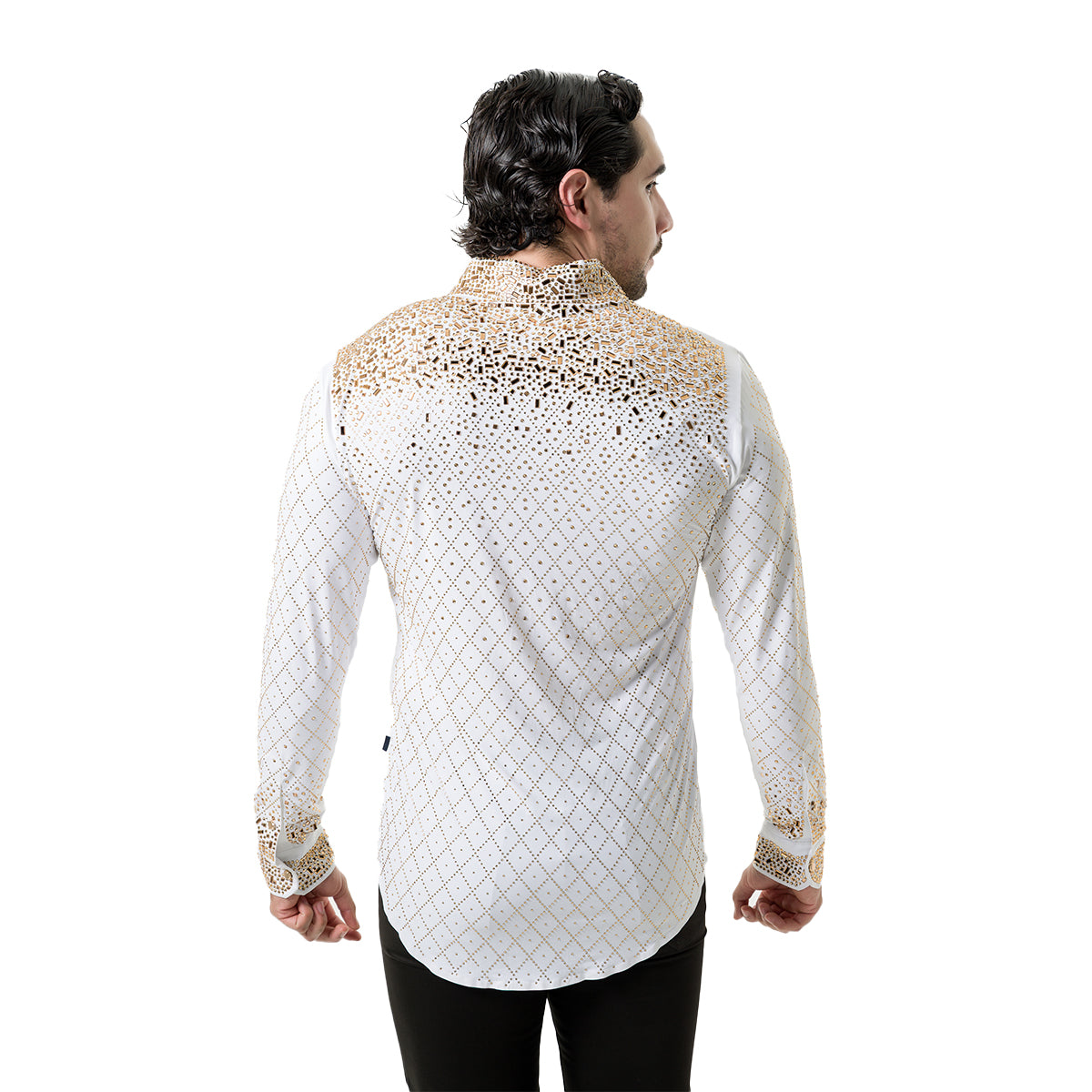 CAMISA MANGA LARGA BARABAS 5BR20WHITEGOLD