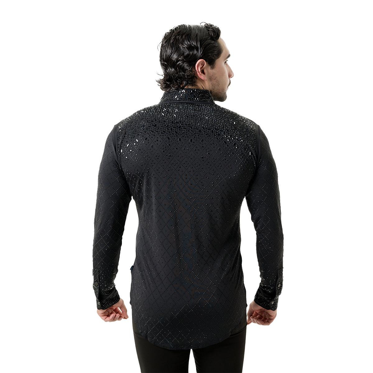 CAMISA MANGA LARGA BARABAS 5BR20BLACKBLACK