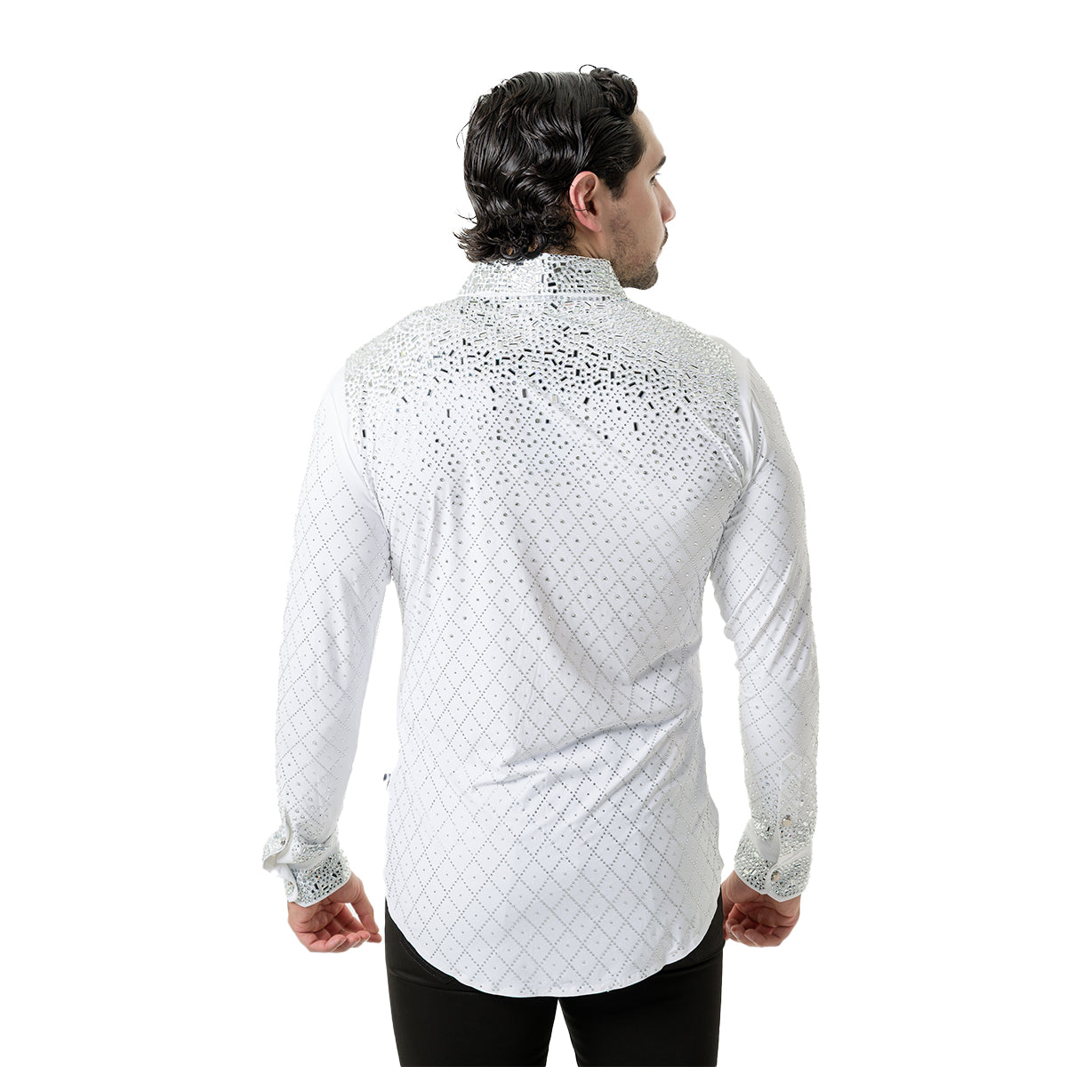 CAMISA MANGA LARGA BARABAS 5BR20WHITESILVER