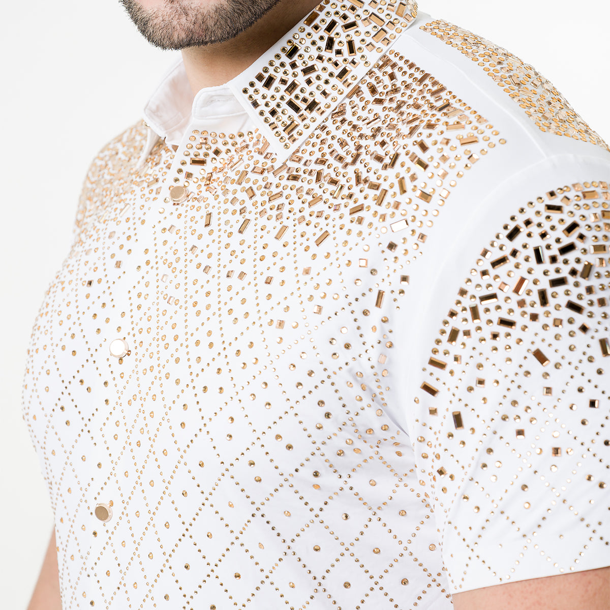 CAMISA MANGA CORTA BARABAS 5SST20WHITEGOLD