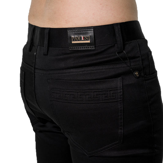 PANTALON PAVINI BLACK P9084BLACK