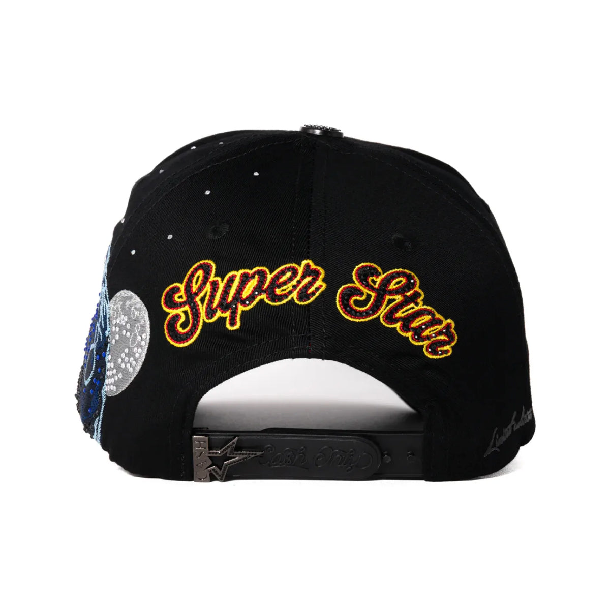 GORRA CASH ONLY SUPER STAR CLUB LUNA FULL SET PEDRERIA