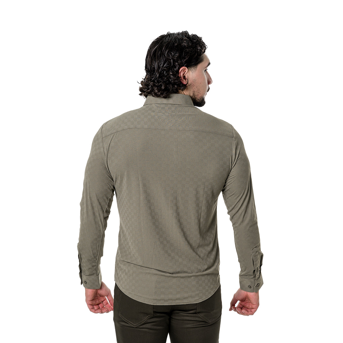 CAMISA PAVINI MANGA LARGA PVLS17904OLIVE