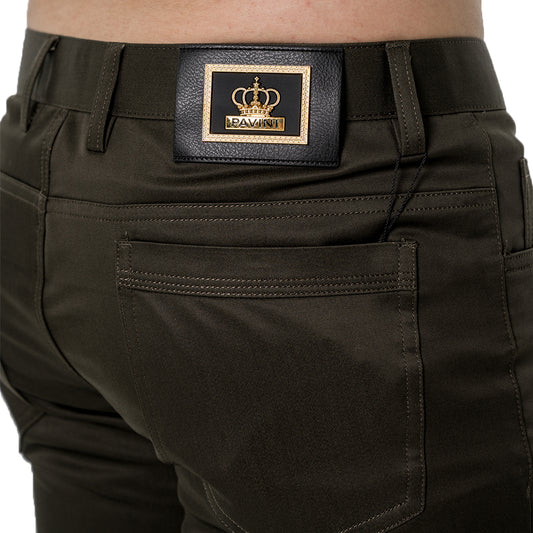 PANTALON PAVINI BLACK P9103GREEN