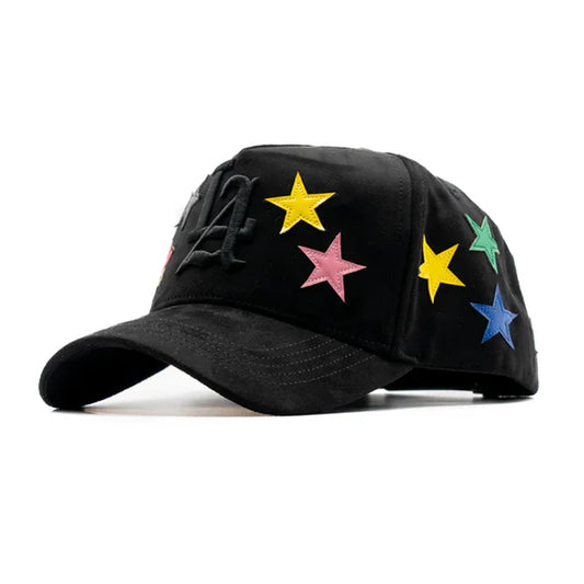 GORRA CRASHED OUT LA STARS COLORS