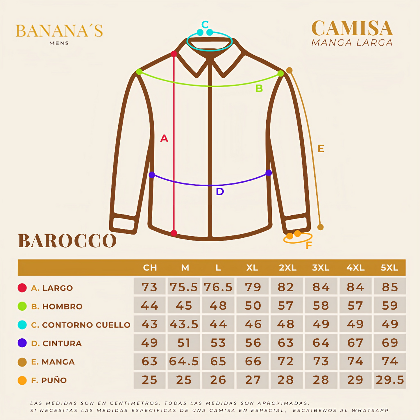 CAMISA MANGA LARGA BAROCCO WHITE B365WHITE