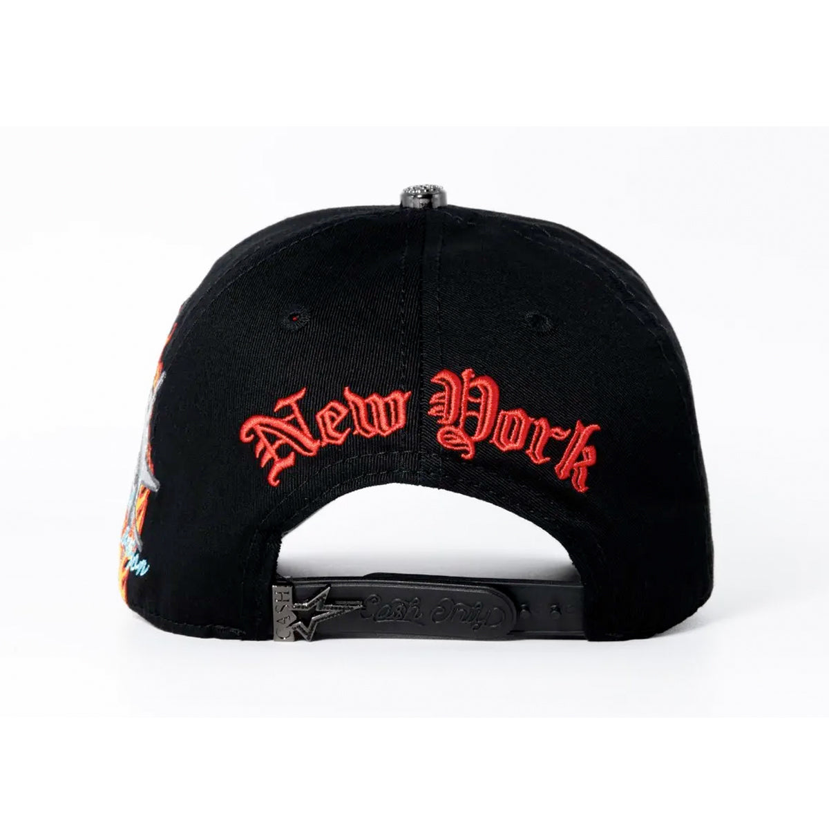 GORRA CASH ONLY NEW YORK FLAMES RED