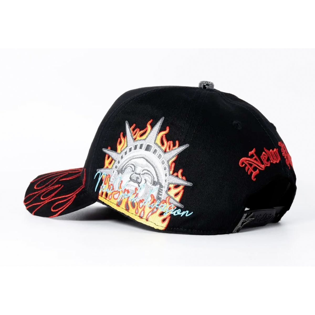 GORRA CASH ONLY NEW YORK FLAMES RED
