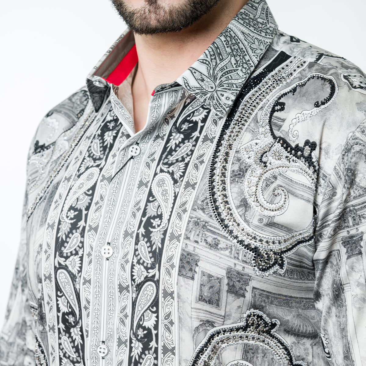 CAMISA MANGA LARGA BARABAS SILVER 5SPR07SILVER