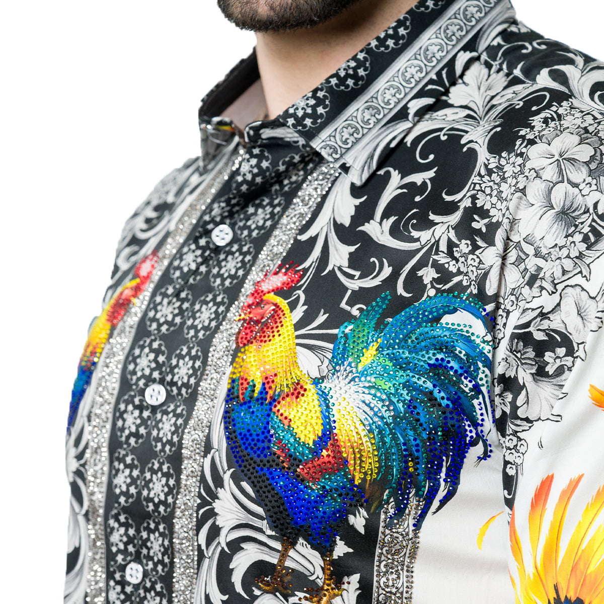 CAMISA MANGA LARGA BARABAS WHITE 5SPR10WHITE