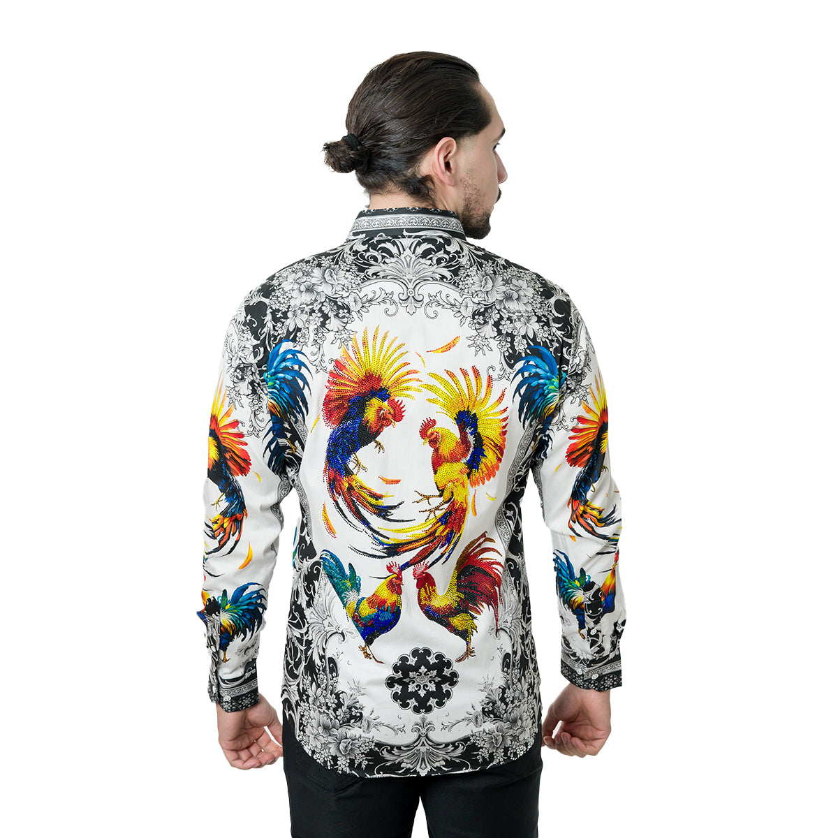 CAMISA MANGA LARGA BARABAS WHITE 5SPR10WHITE