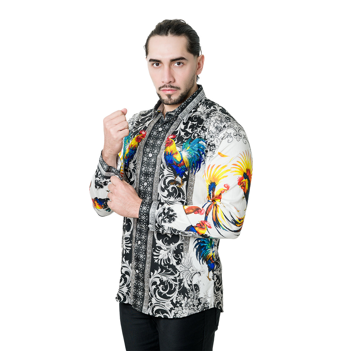 CAMISA MANGA LARGA BARABAS WHITE 5SPR10WHITE