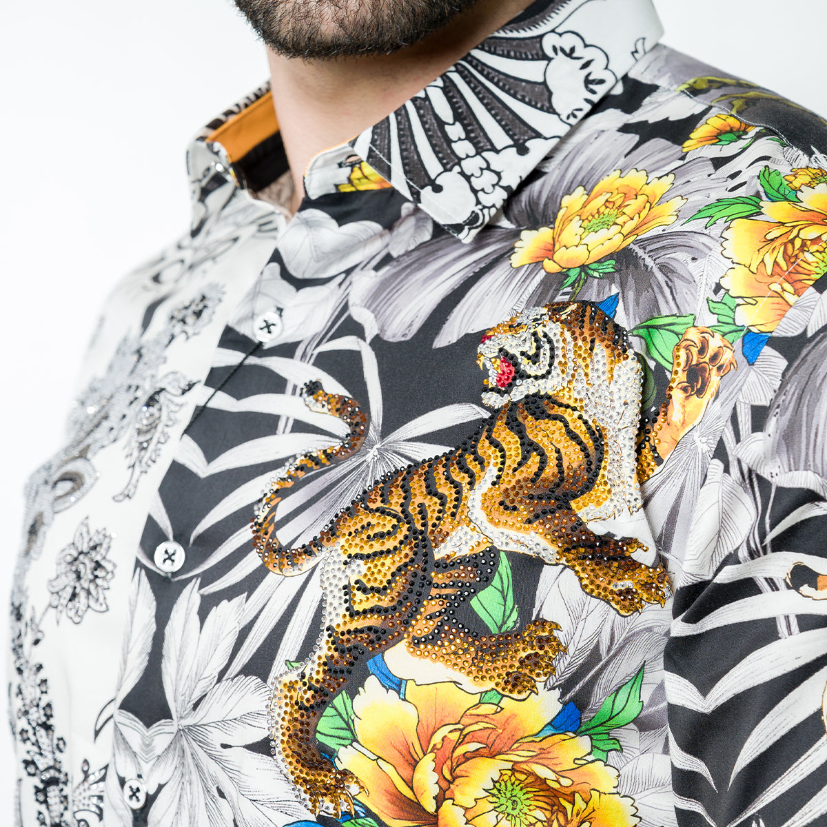 CAMISA MANGA LARGA BARABAS WHITE 5SPR08WHITE