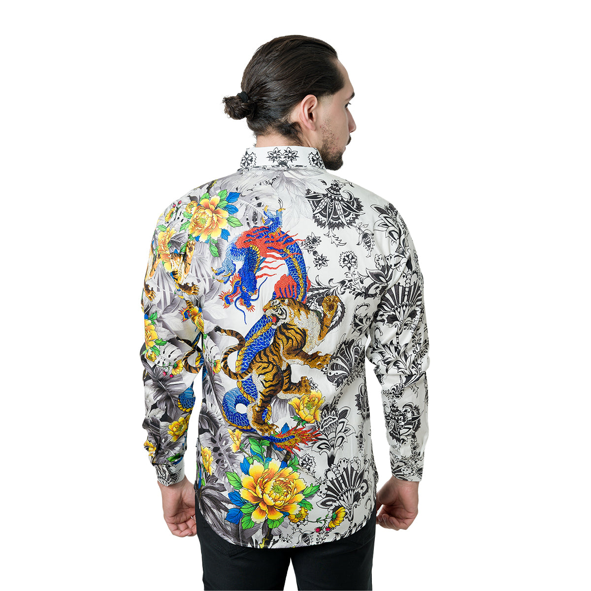 CAMISA MANGA LARGA BARABAS WHITE 5SPR08WHITE