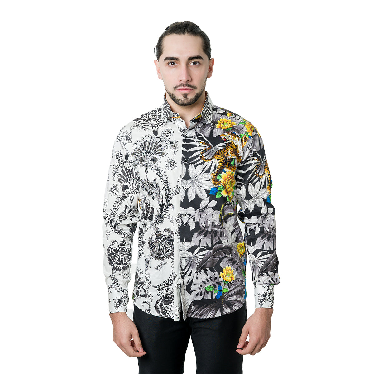 CAMISA MANGA LARGA BARABAS WHITE 5SPR08WHITE