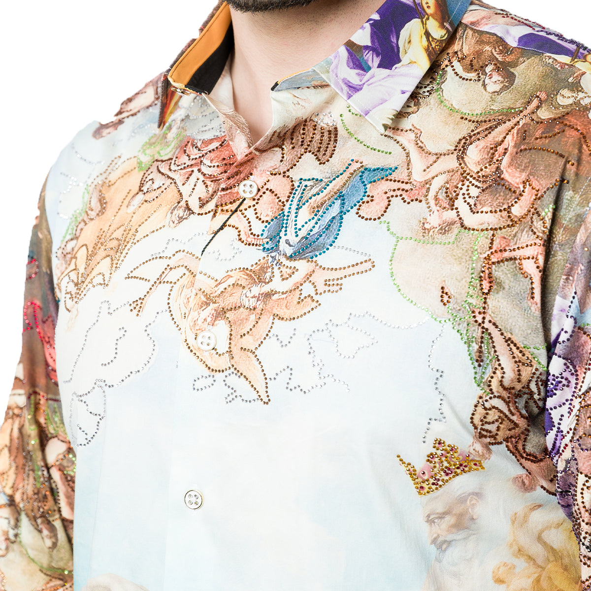 CAMISA MANGA LARGA BARABAS MULTI 3SPR618MULTI