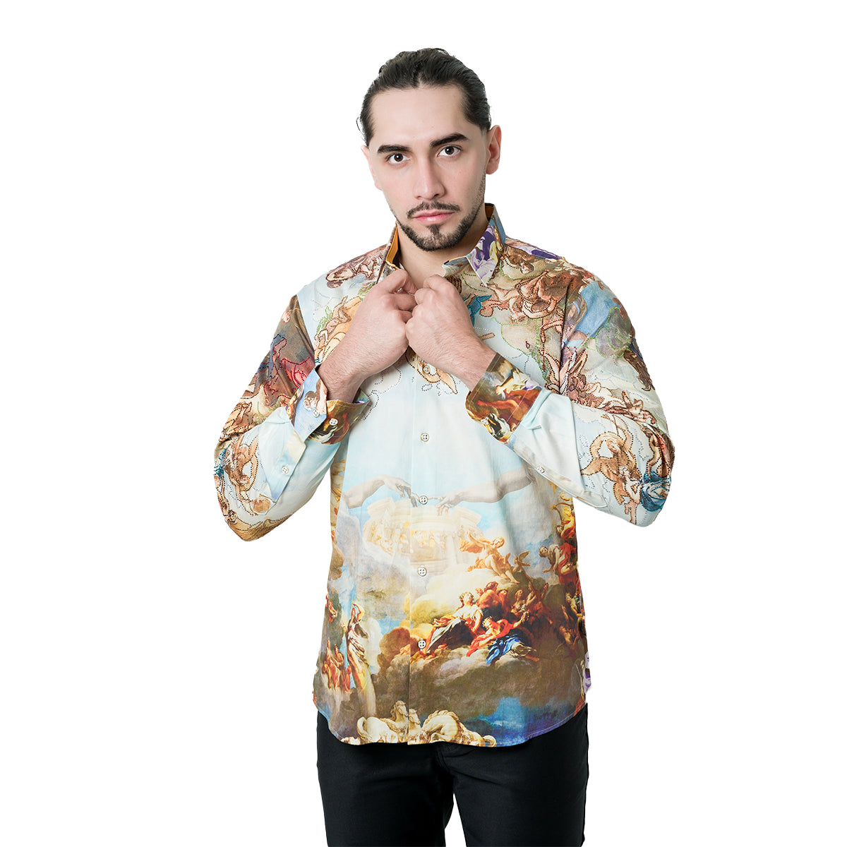 CAMISA MANGA LARGA BARABAS MULTI 3SPR618MULTI