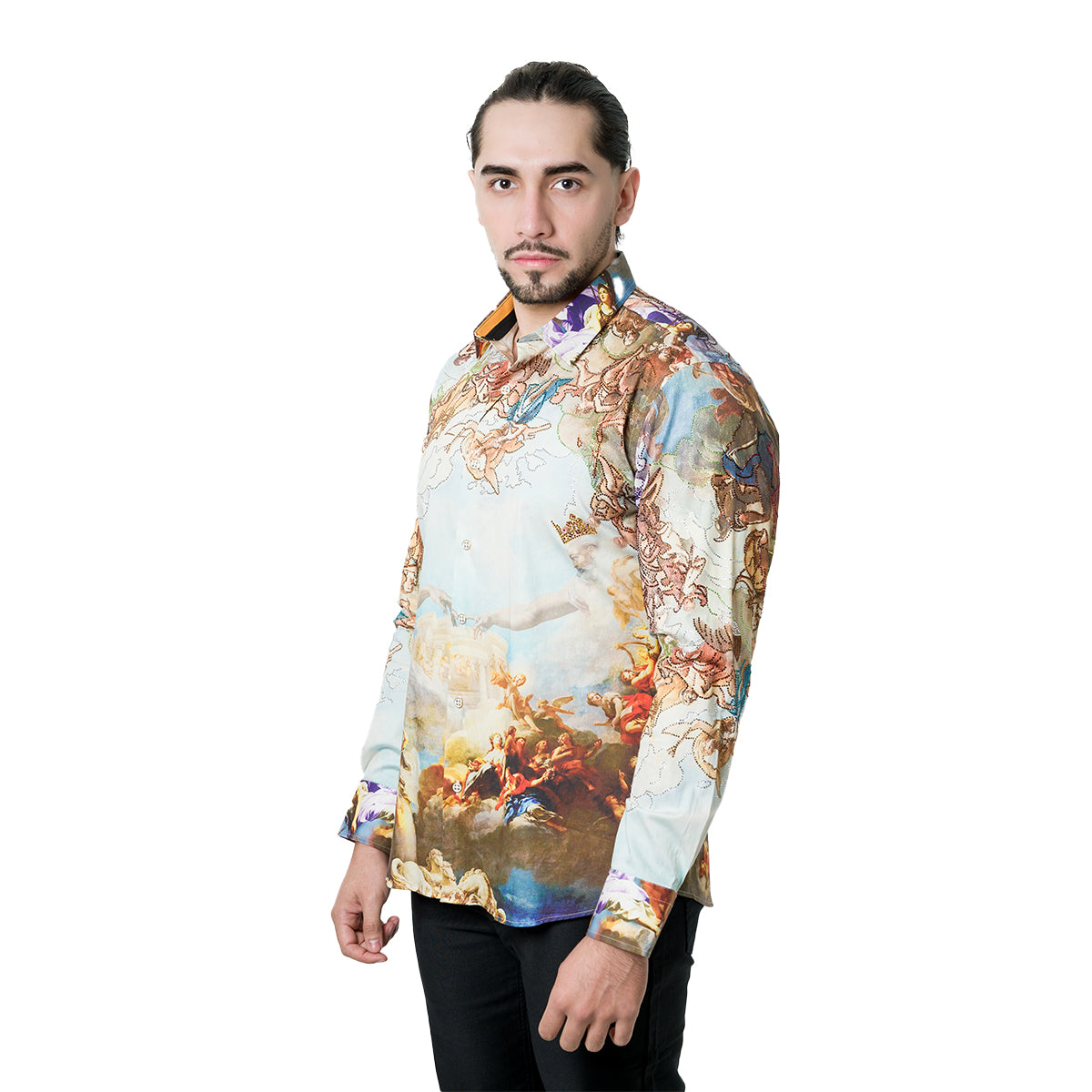 CAMISA MANGA LARGA BARABAS MULTI 3SPR618MULTI