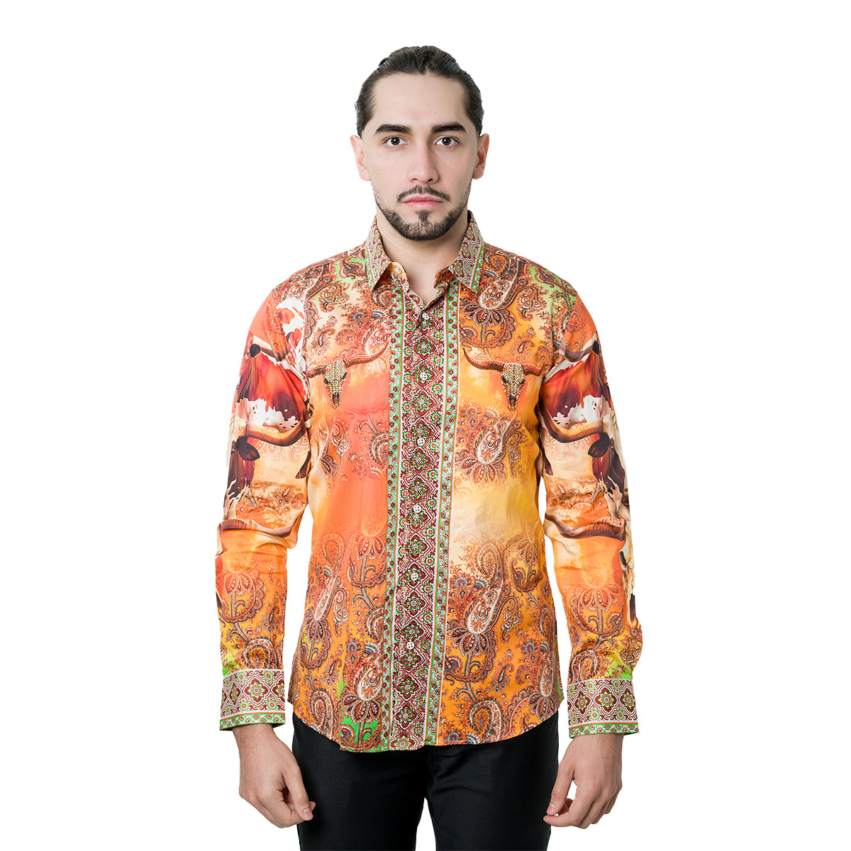 CAMISA MANGA LARGA BARABAS MULTI 5SPR12MULTI