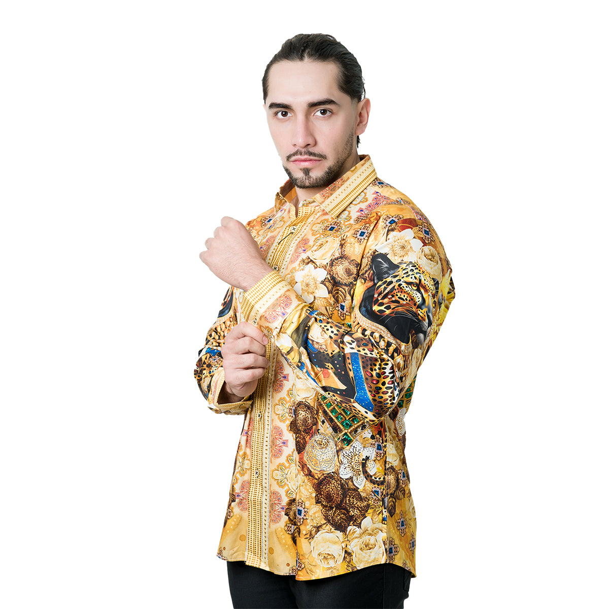 CAMISA MANGA LARGA BARABAS CREAM 4SPR09CREAM