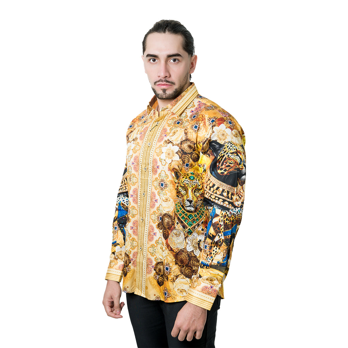 CAMISA MANGA LARGA BARABAS CREAM 4SPR09CREAM