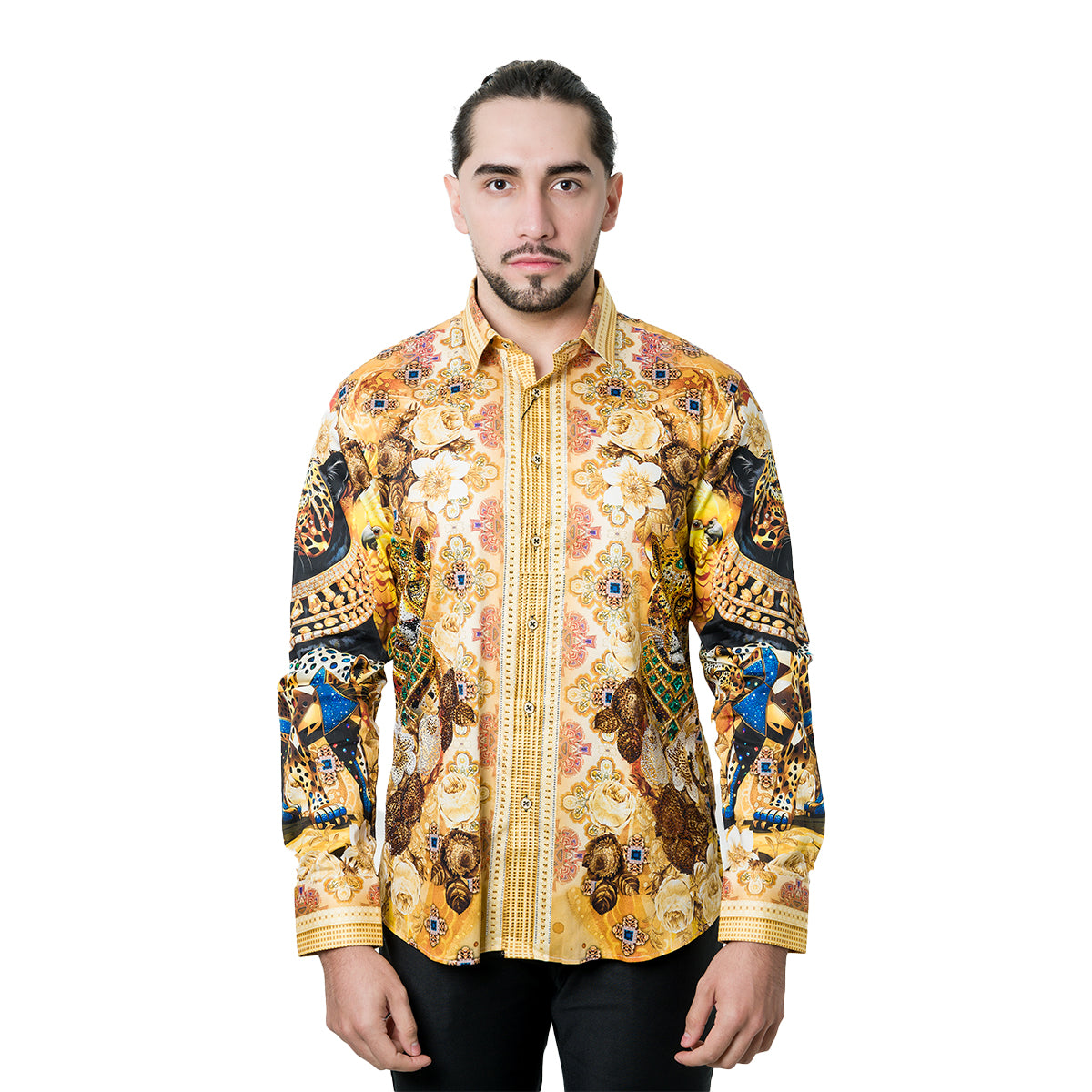 CAMISA MANGA LARGA BARABAS CREAM 4SPR09CREAM