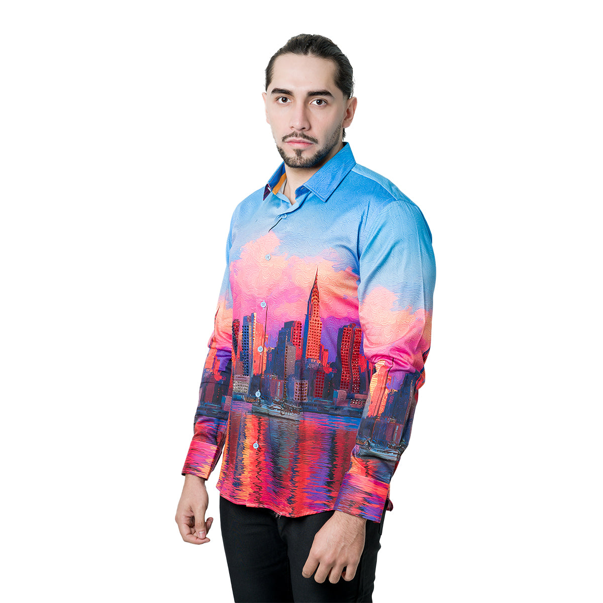 CAMISA MANGA LARGA BARABAS MULTI 5SPR16MULTI