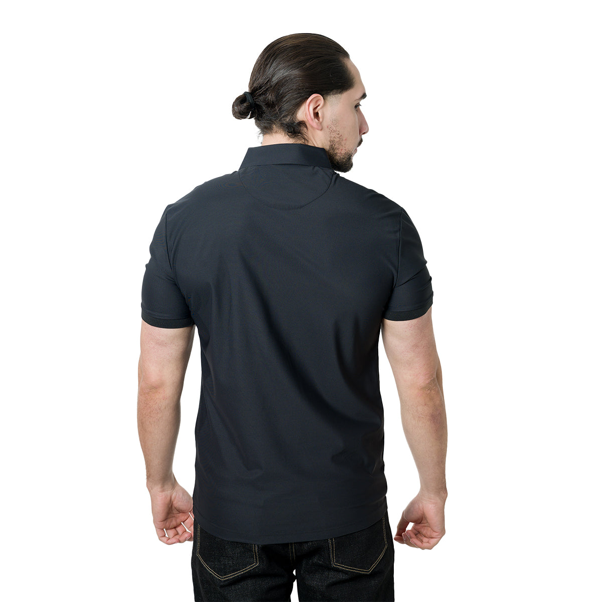 PLAYERA PAVINI BLACK P26004BLACK