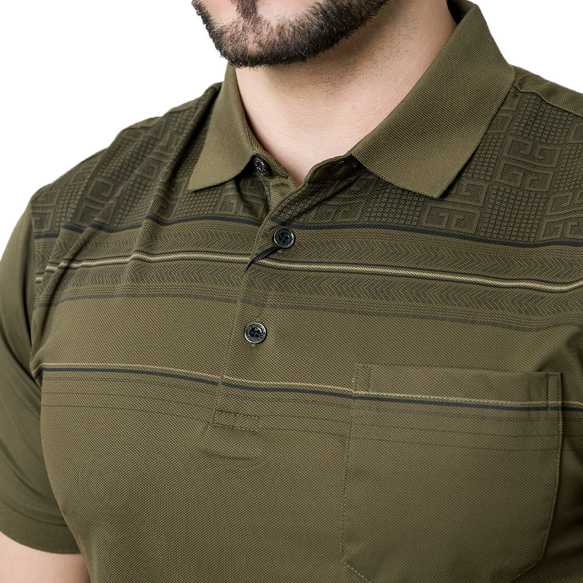 PLAYERA PAVINI OLIVE P26001OLIVE