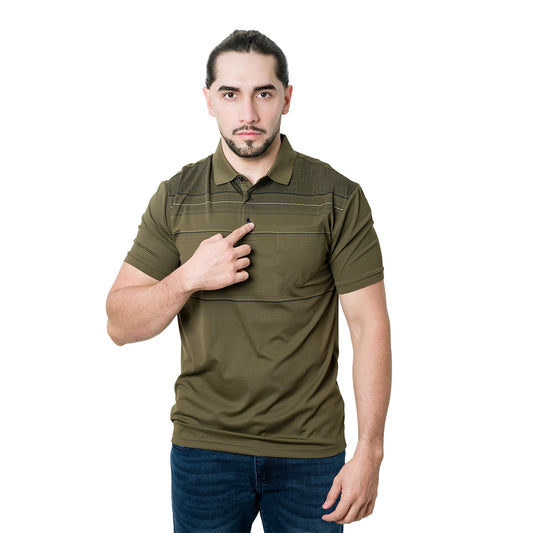 PLAYERA PAVINI OLIVE P26001OLIVE