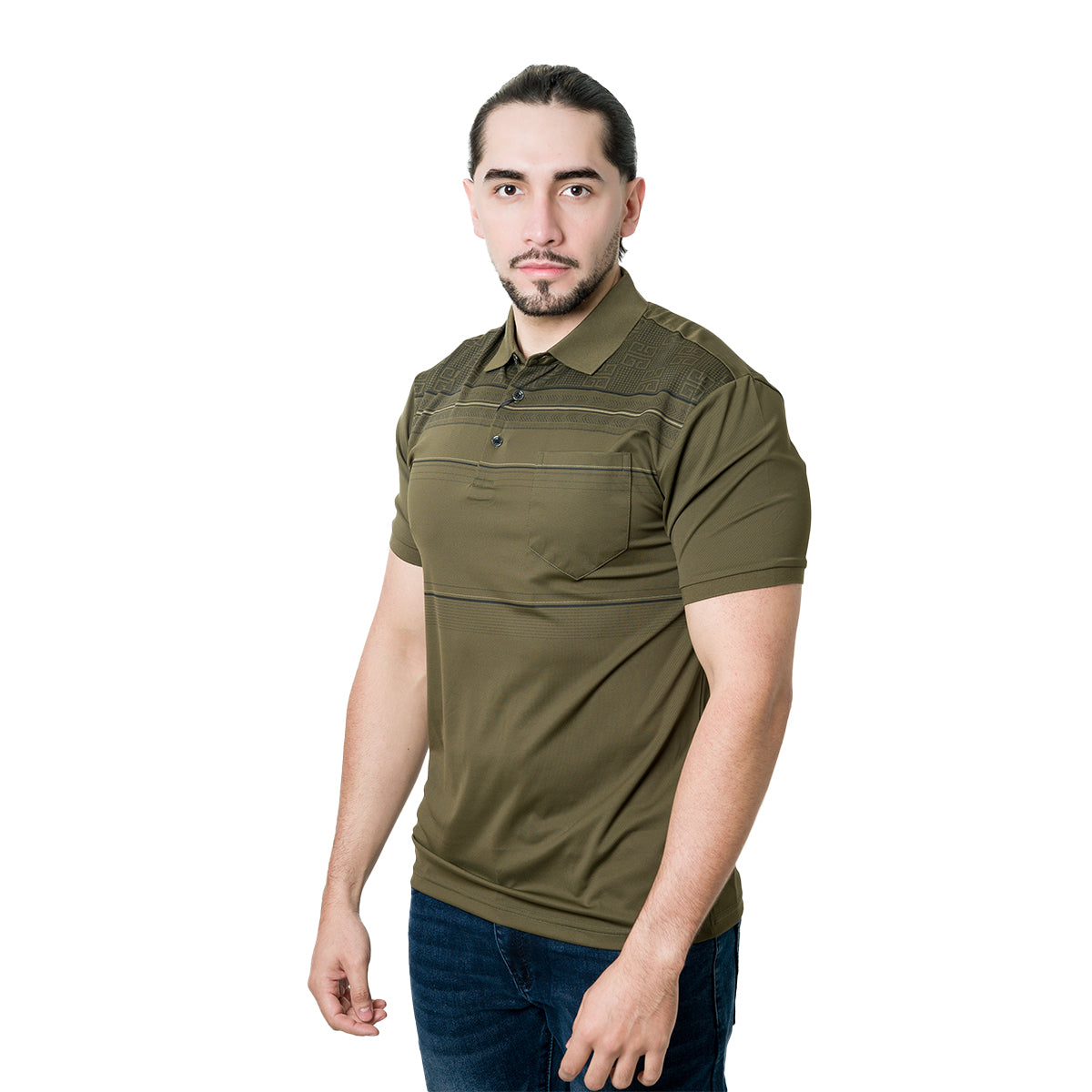 PLAYERA PAVINI OLIVE P26001OLIVE
