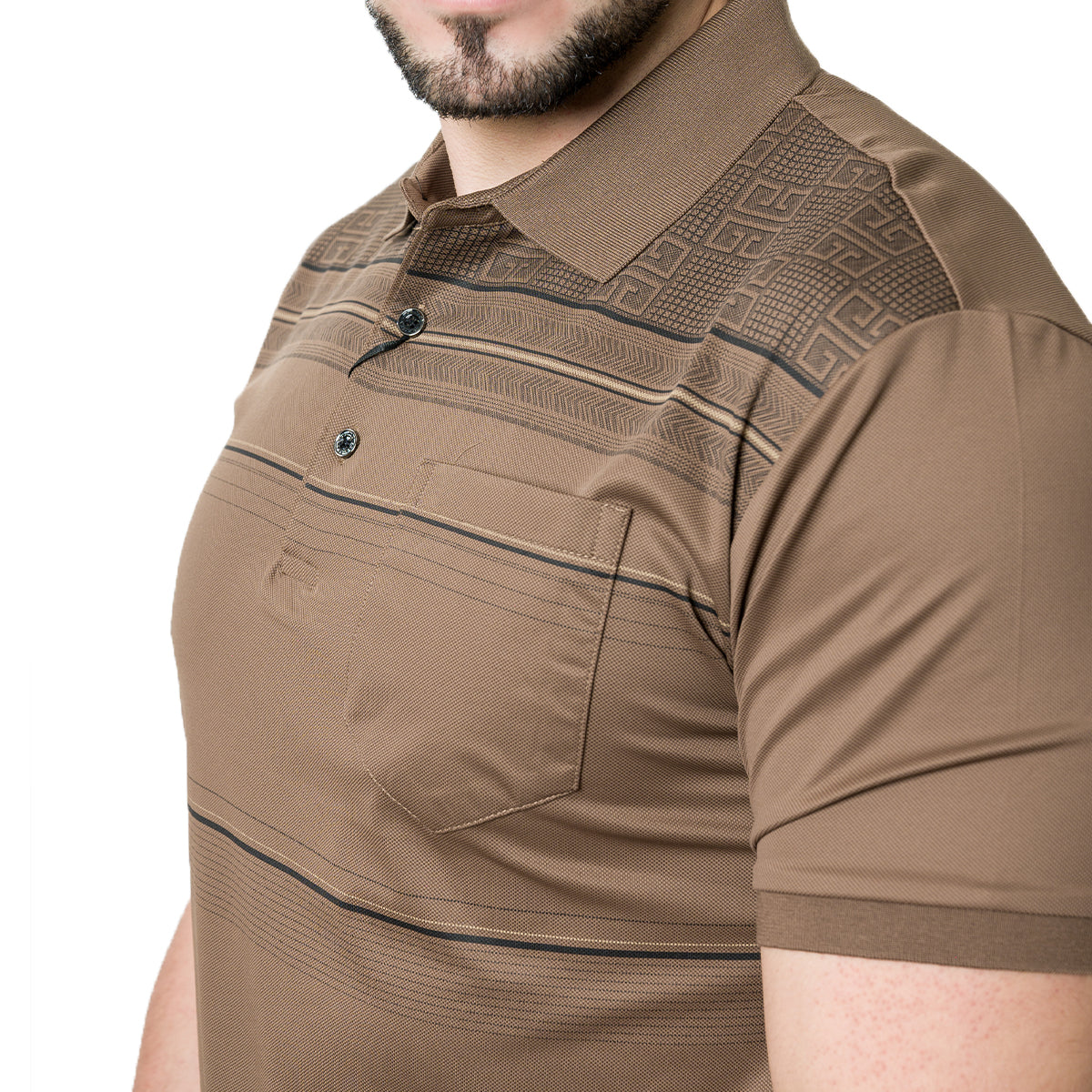 PLAYERA PAVINI COFFE P26001COFFE