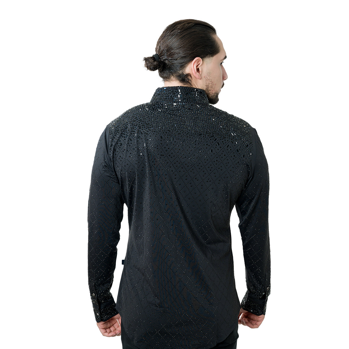 CAMISA MANGA LARGA BARABAS 5BR20BLACKBLACK