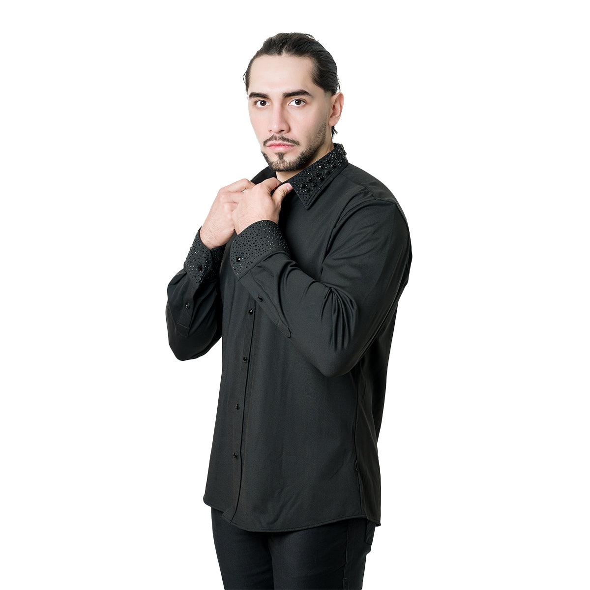 CAMISA MANGA LARGA BARABAS BLACK 3B29BLACKBLACK