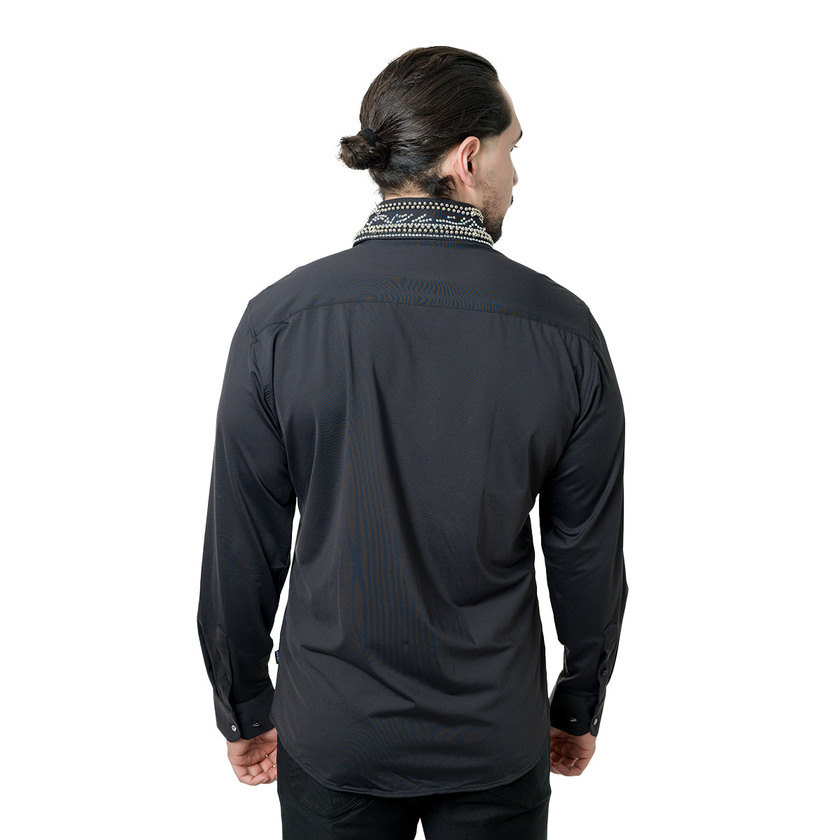 CAMISA MANGA LARGA BARABAS BLACK SILVER 5BR03BLACKSILVER