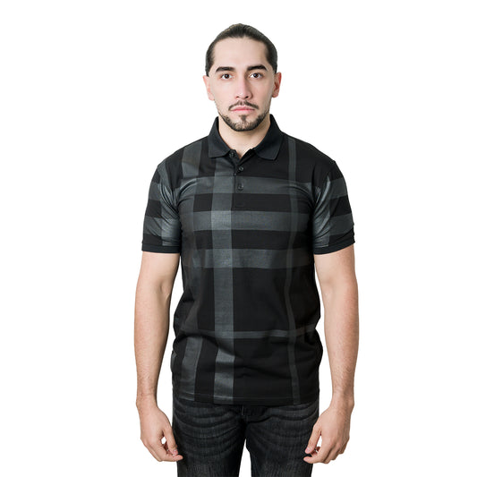 PLAYERA HUGO VALENTINO BLACK HV3525BLACK