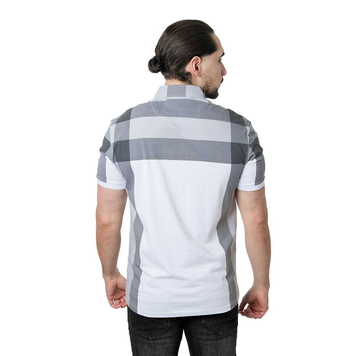 PLAYERA HUGO VALENTINO HV3526WHITE