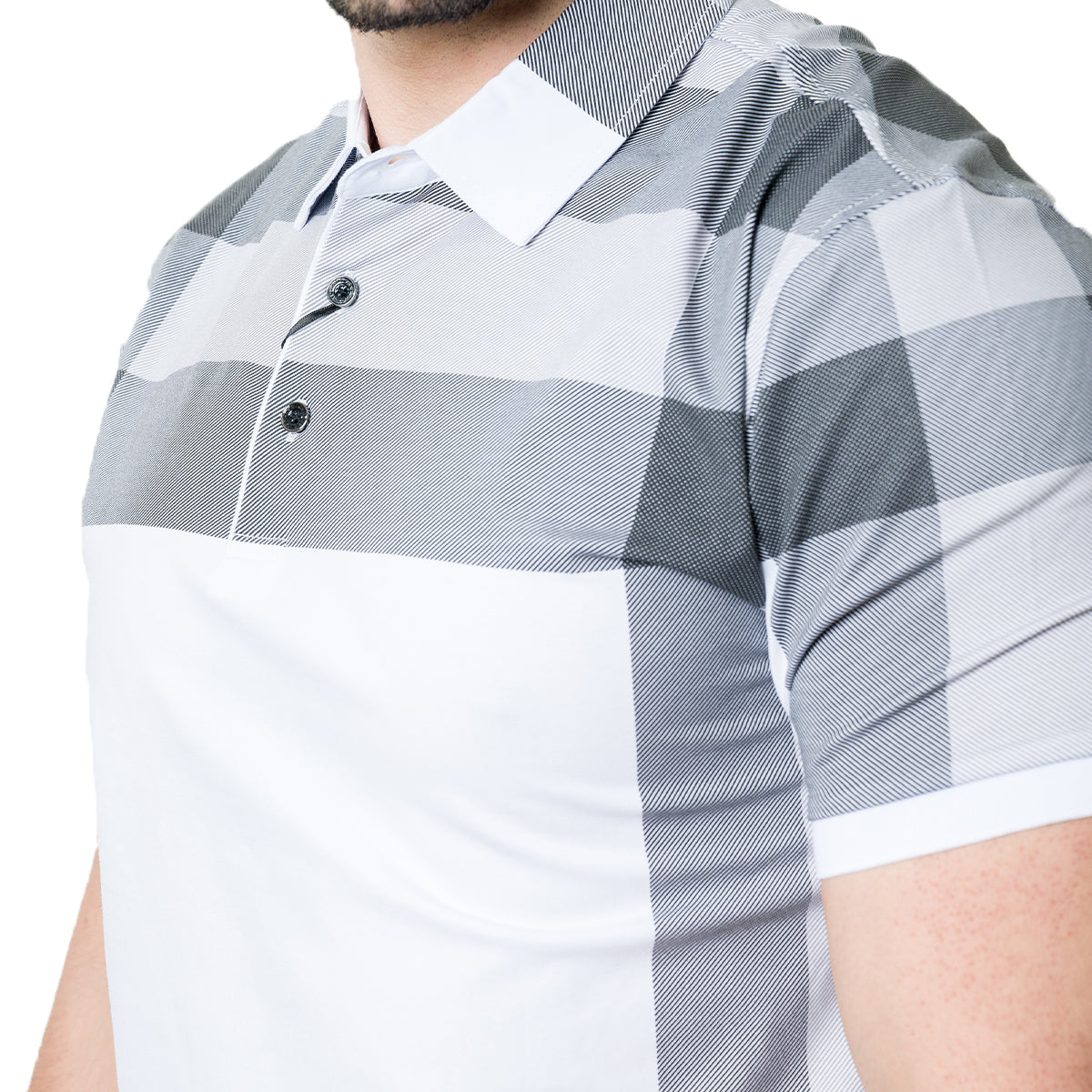 PLAYERA HUGO VALENTINO HV3526WHITE