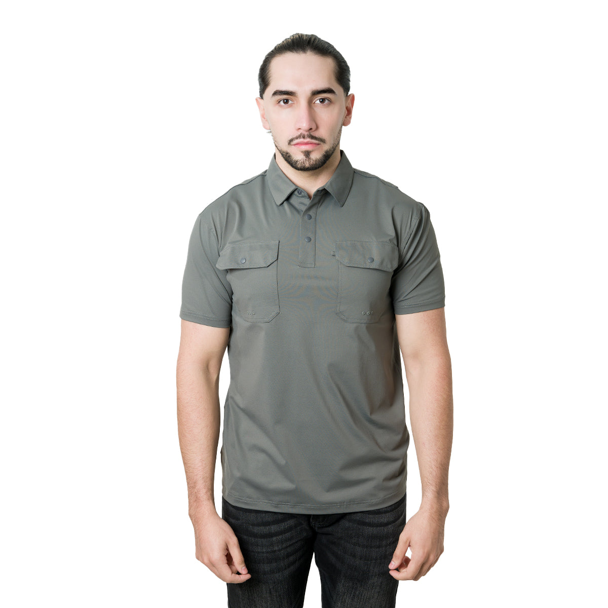 PLAYERA PAVINI CHARCOAL P26023CHARCOAL
