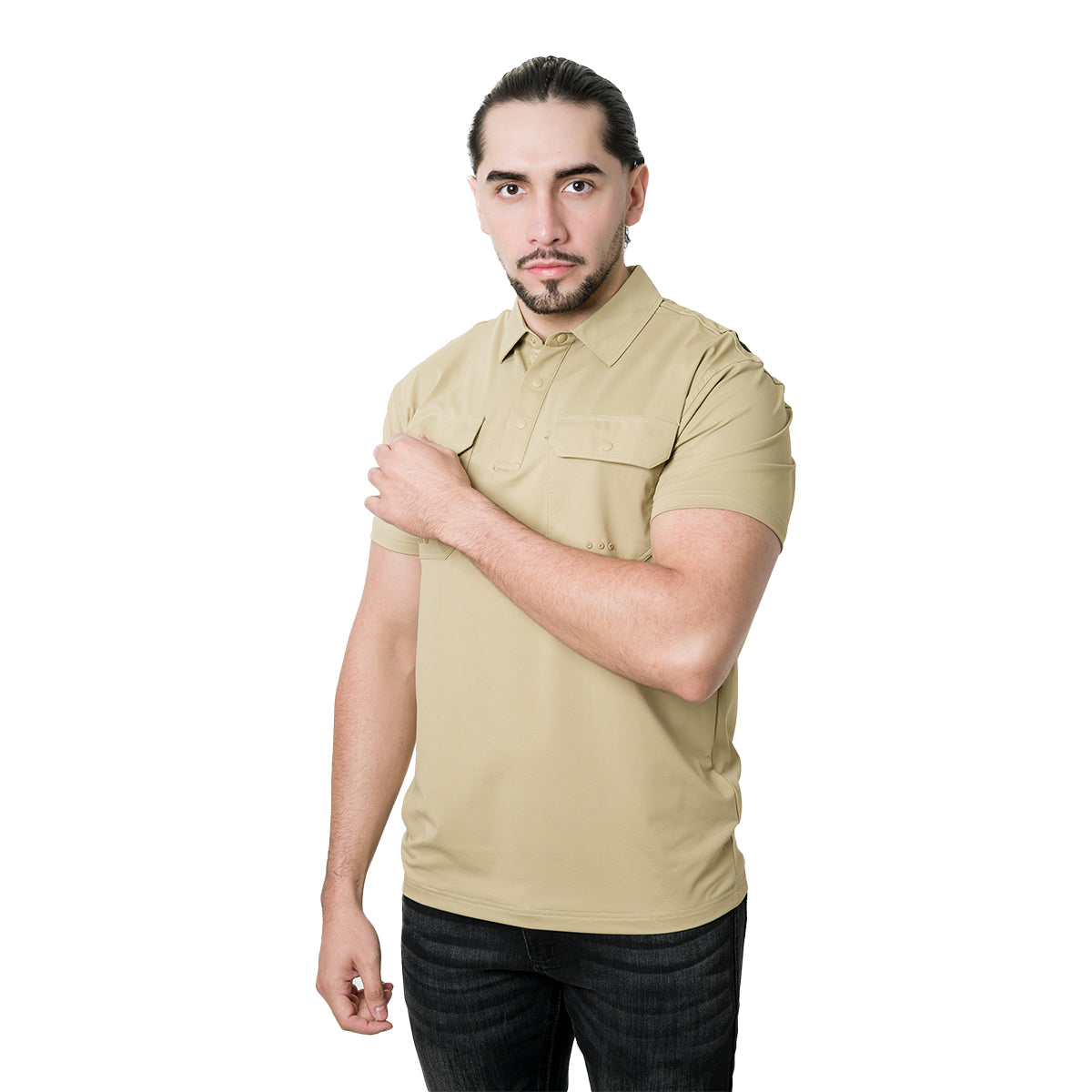 PLAYERA PAVINI KHAKI P26023KHAKI