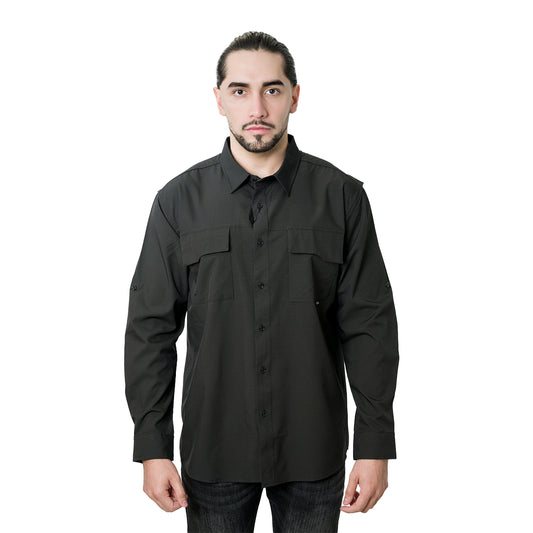 CAMISA MANGA LARGA PAVINI BLACK FS1513BLACK