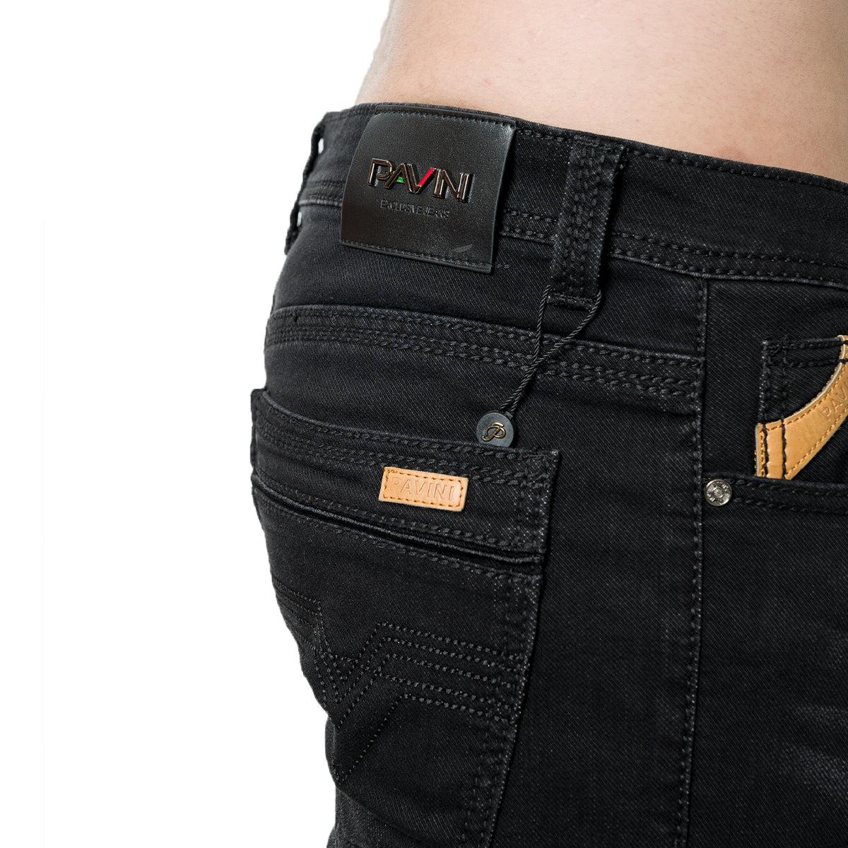 PANTALÓN PAVINI BLACK MJ26JETBLACK