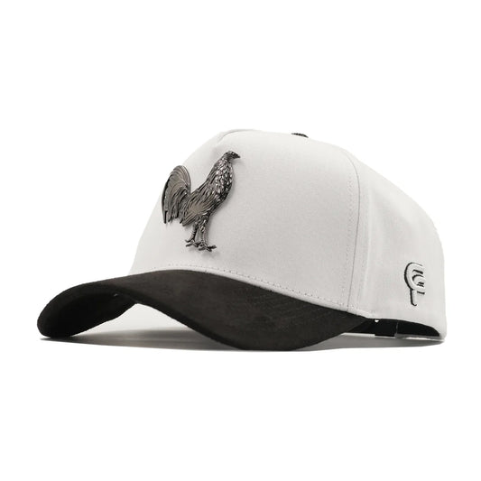 GORRA FLORENCE CAPS PUESTOS QUINCE BLANCO GALLO NEGRO