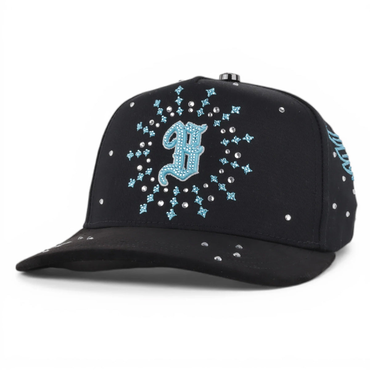 GORRA BIG BOSS B CRYSTAL BLUE BLACK
