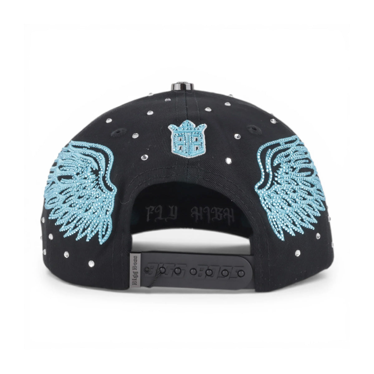 GORRA BIG BOSS B CRYSTAL BLUE BLACK