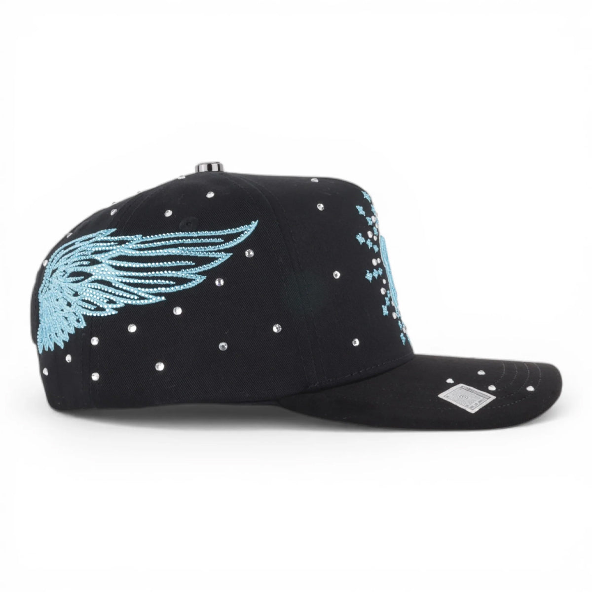 GORRA BIG BOSS B CRYSTAL BLUE BLACK