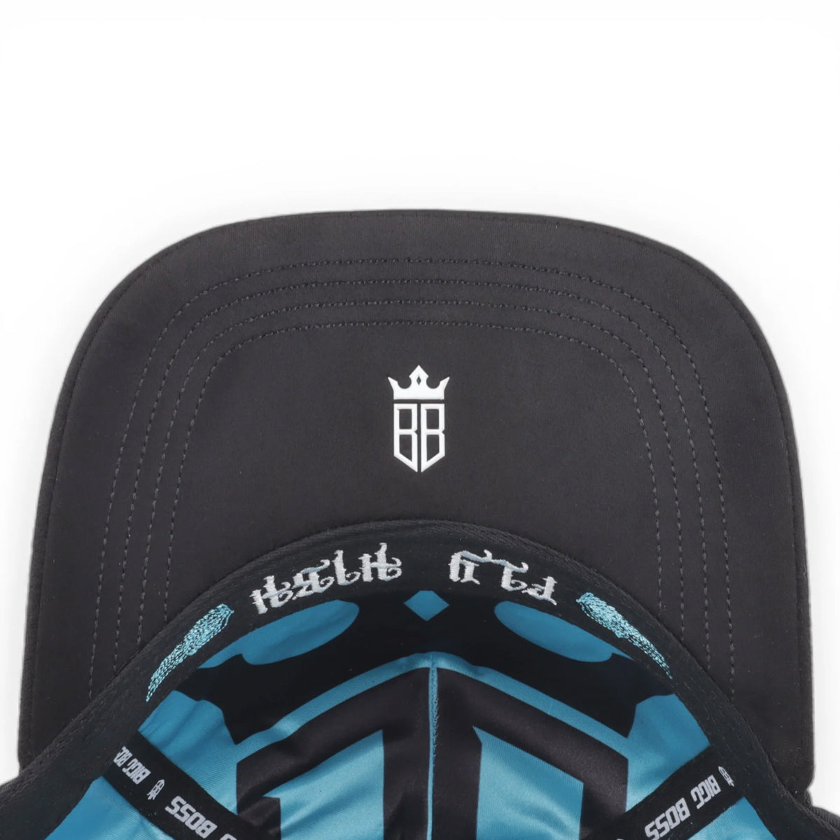 GORRA BIG BOSS B CRYSTAL BLUE BLACK