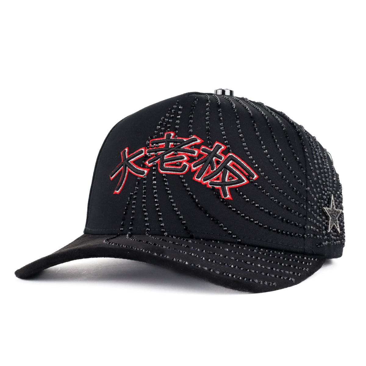 GORRA BIG BOSS RED STARS SNAPBACK BLACK