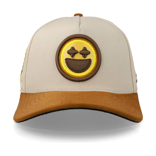 GORRA JC HATS BEAUTIFUL DISASTER HAPPY BEIGE 3451
