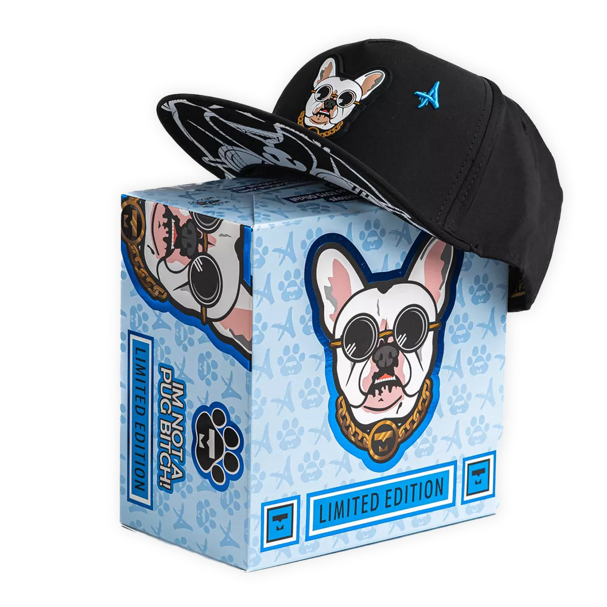 GORRA MARKITOS TOYS ANGEL PUG EDICION ESPECIAL PLANA